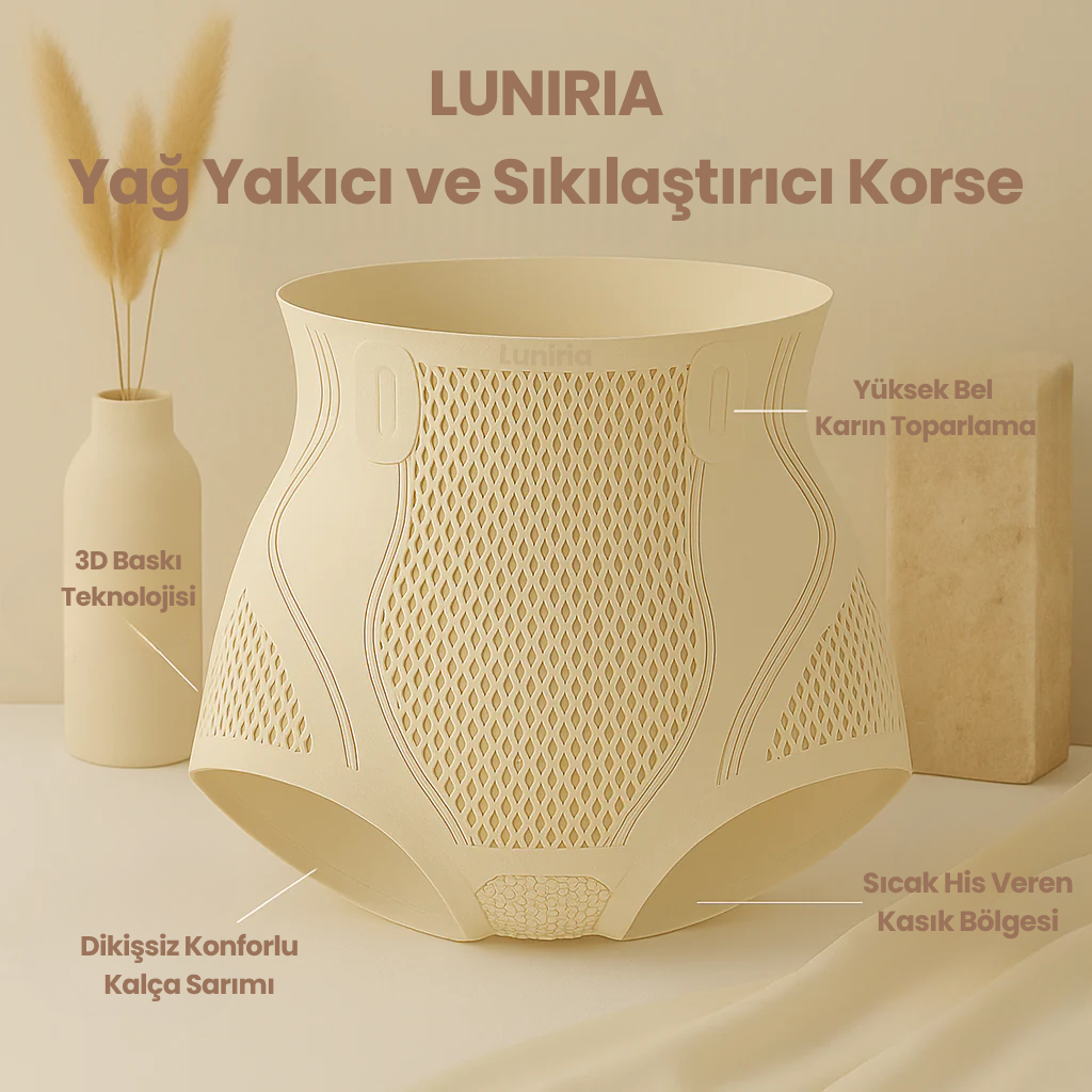 Yağ Yakıcı ve Sıkılaştırıcı Korse