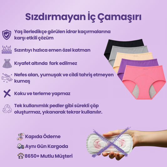 Luniria™ Sızdırmayan İç Çamaşırı